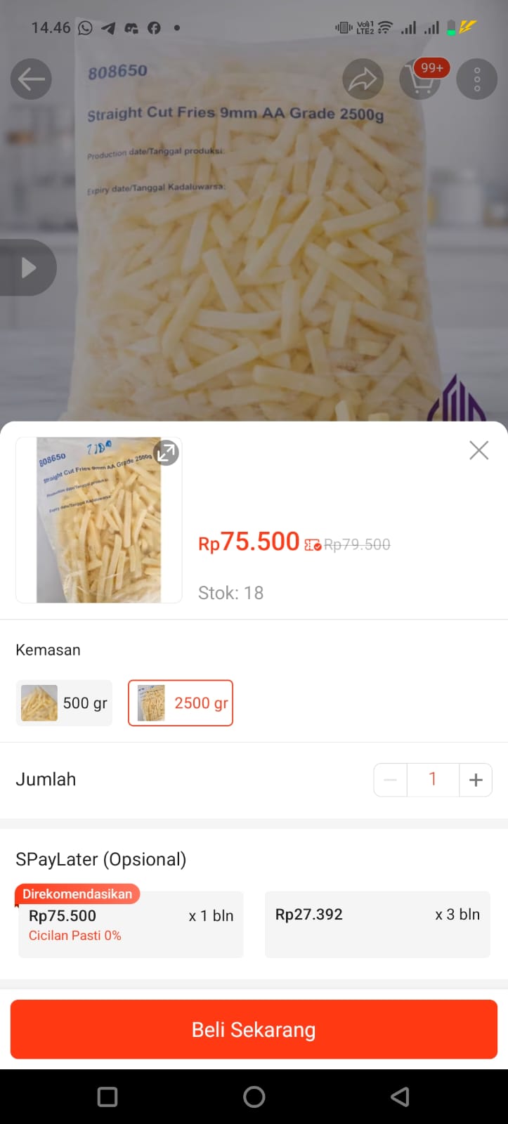 Screenshot Harga Shopee 3
